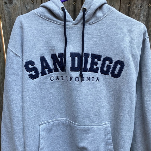Grey Hoodie San Diego - Picture 2 of 2